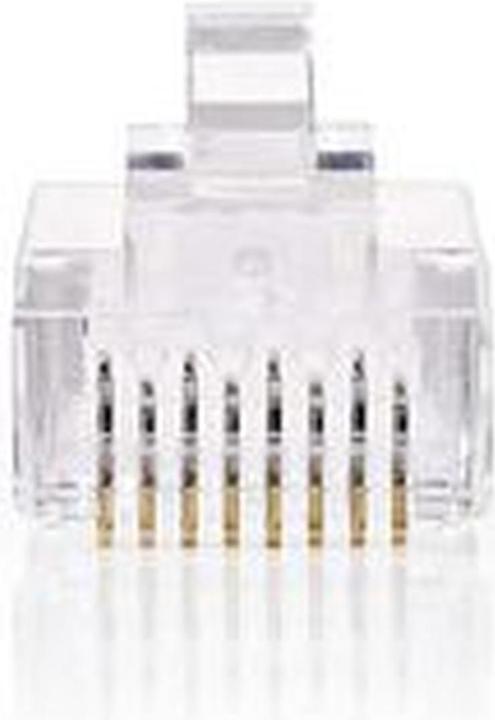 Produktbild Nedis RJ45 Netzwerk Stecker (8P8C) Stecker - 10 Stück Tr (U/UTP, CAT6)