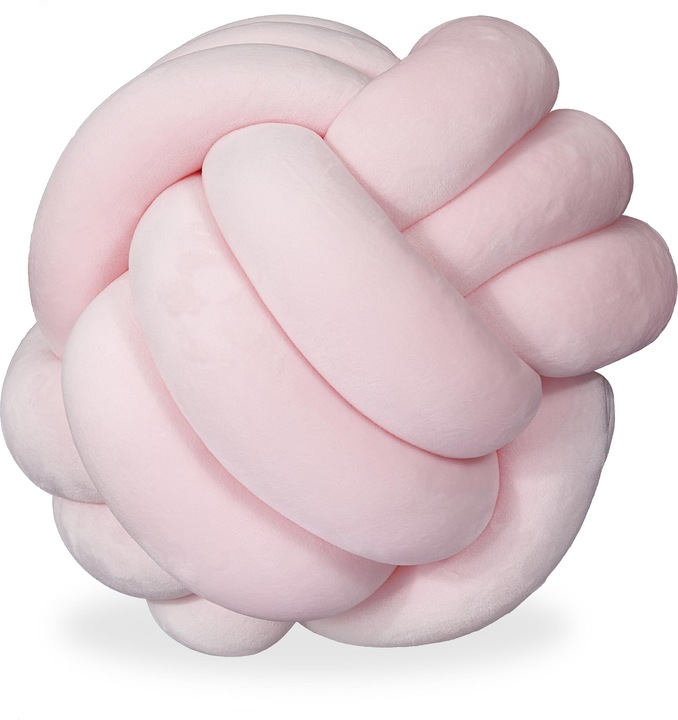 Immagine prodotto Relaxdays Cuscino a gomitolo (25 x 25 x 25 cm)