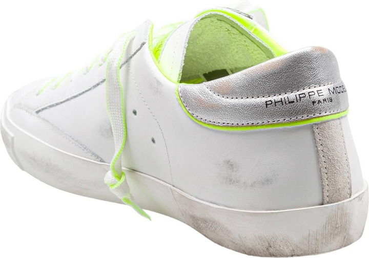 Produktbild Philippe Model prsx leather sneakers color white/yellow (42)