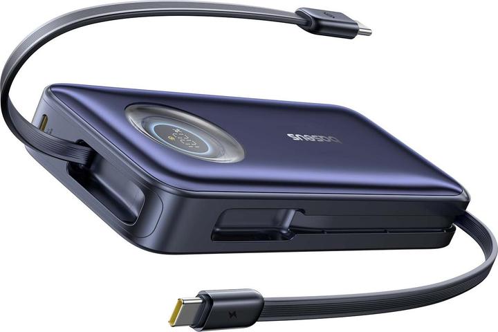 Produktbild Baseus EnerCore CR11 Retractable 20000mAh 100W Cosmic Black (20000 mAh, 100 W)