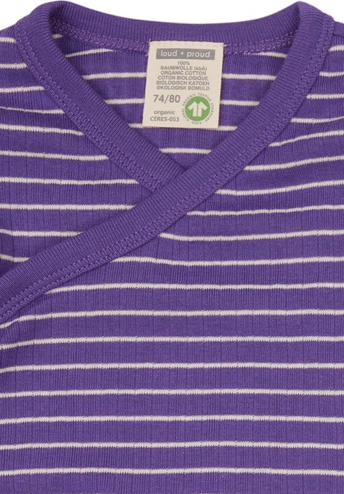 Produktbild loud + proud Wickelbody Derby Rib (62, 68)