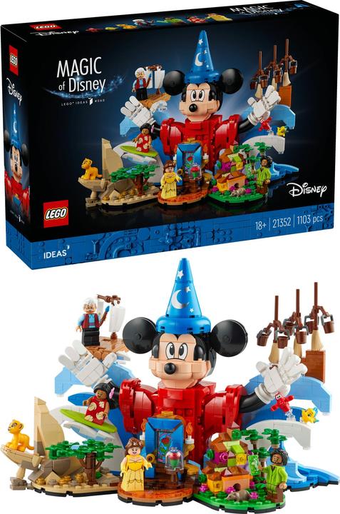 Produktbild LEGO Disney Magie (21352, LEGO Ideas, LEGO Seltene Sets)