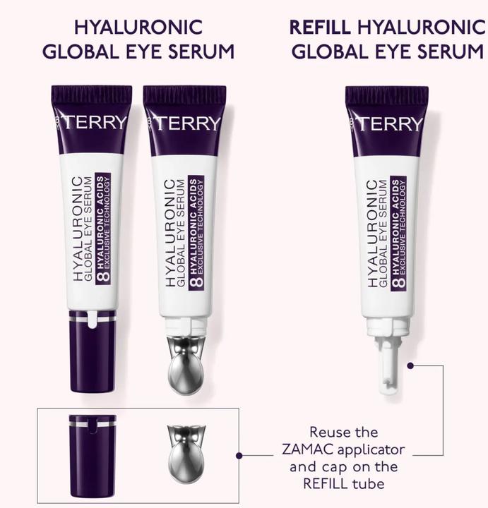 Image du produit By Terry Hyaluronic Global Eye Serum (Soin des yeux Sérum, 15 ml, Jour + nuit)