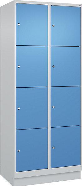 Actual product image kaiserkraft 4-compartment locker Evolo PLUS (80 cm, 195 cm)