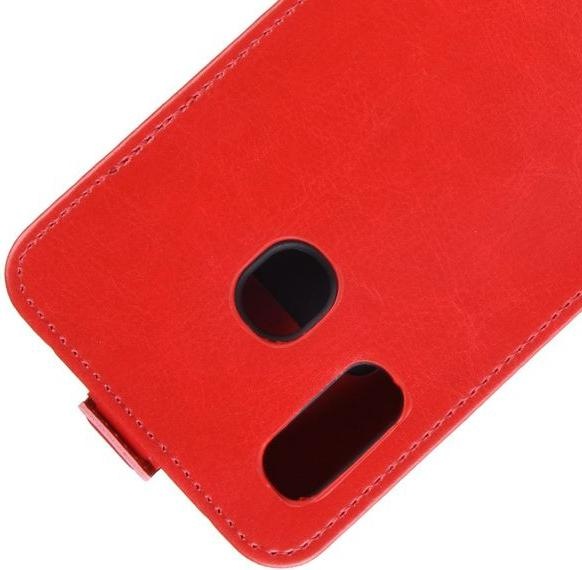 Actual product image MU Classic Leather flip case cover (Samsung Galaxy A20e)