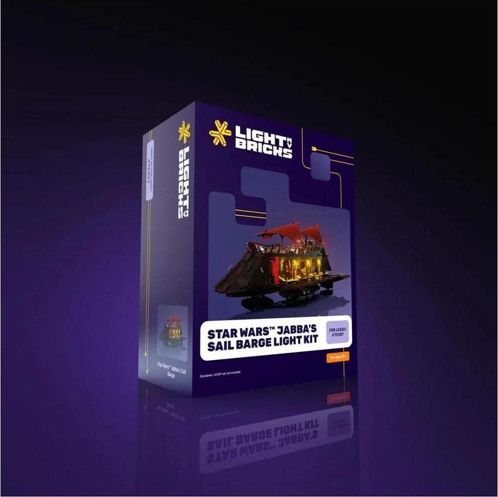 Produktbild Light my bricks LMB 2.0 LED Licht Set für LEGO® 75397 Star Wars - Jabbas Segelbarke