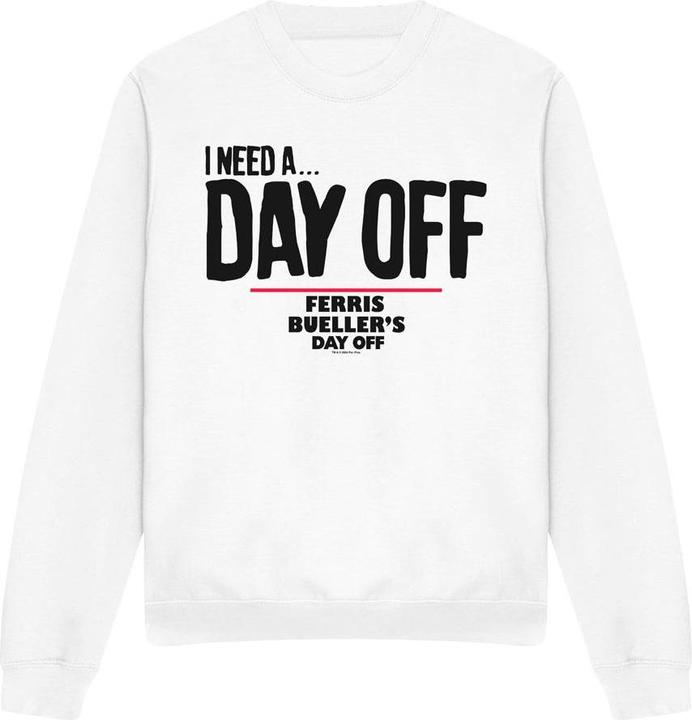 Image du produit Ferris Bueller´s Day Off Ferris Bueller's Day Off - Sweat FERRIS BUELLER NEEDS A DAY OFF - Adulte (XXL)