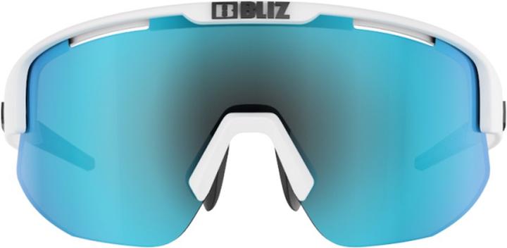 Actual product image Bliz Matrix Small (matt white, Smoke w Blue Multi)