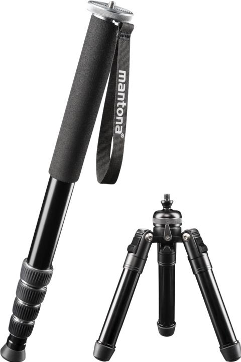 Produktbild mantona Video-Einbein-Stativ Dolomit Mono (Metall)