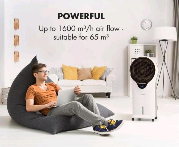 Actual product image Klarstein Whirlwind 3in1 Air Cooler White