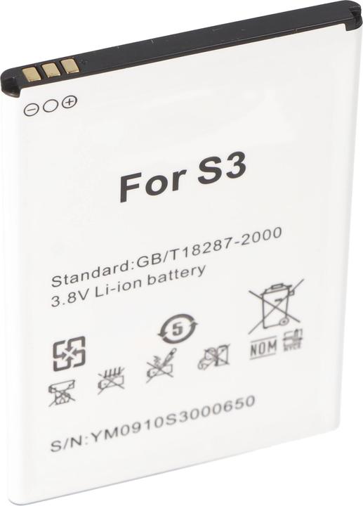 XCell Li-Ion-Akku - 3000mAh 3.8V für Handy, Smartphone, Telefon wie JY-S3