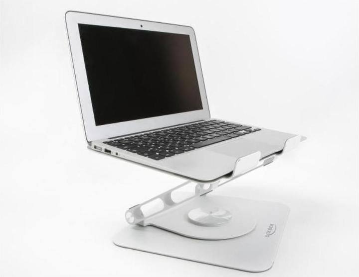 Actual product image Delock Tablet and notebook stand holder adjustable aluminium