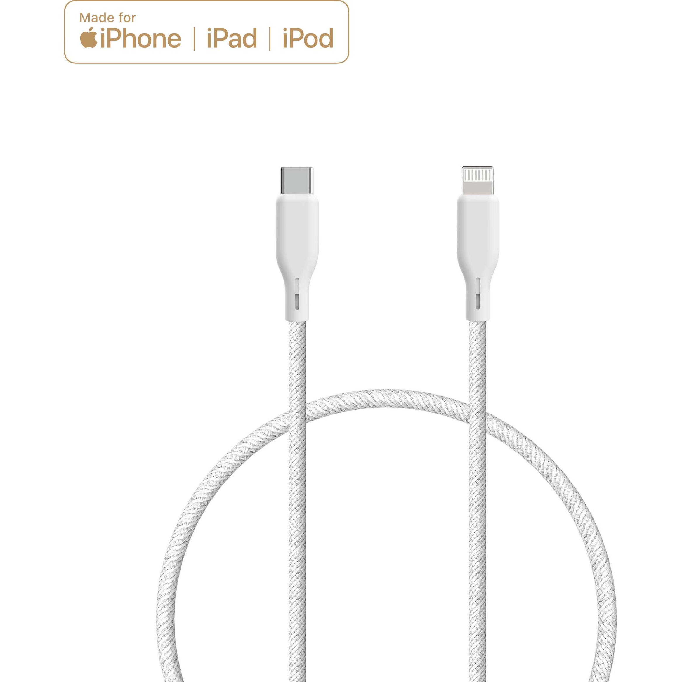 Upström UPSTRM Cable MFI Lightning to USBC 1.2m (1.20 m), USB Kabel