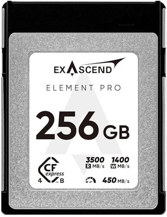 Actual product image Exascend Element Pro 256GB (Cfexpress B) (256 GB, CFexpress type B)