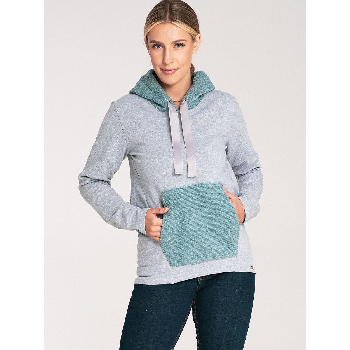 Figl, Pullover, Sweater, Grau, (L)