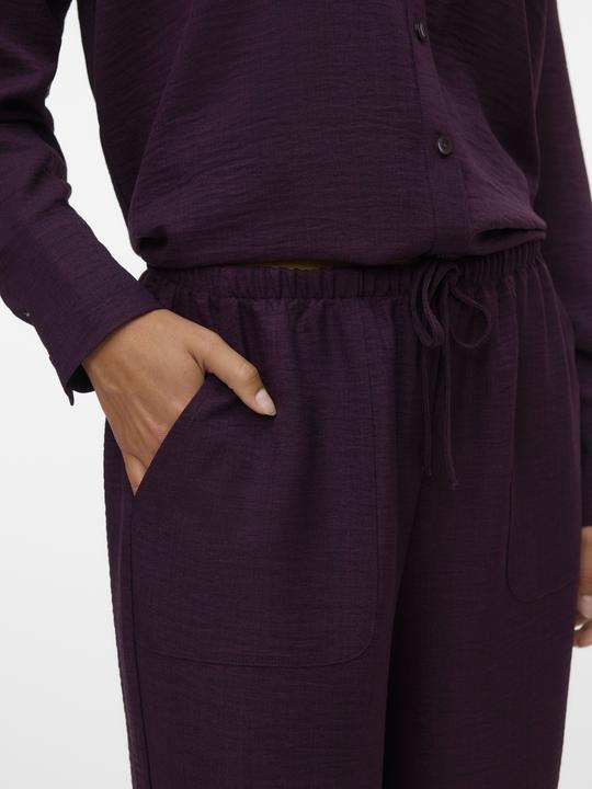 Actual product image Vero Moda VMMELANEY Hohe Taille Hose Hose mit weitem Beinschnitt (S)
