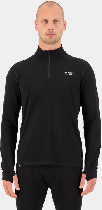 Actual product image Mons Royale Cascade Merino Flex 200 1/4 Zip (S)
