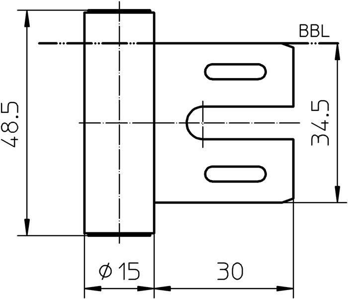 Actual product image Simonswerk Variant V 8000 WF Rahmenteil schwarz