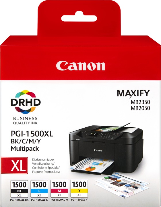 Image du produit Canon PGI-1500XL Multipack (CMJN)