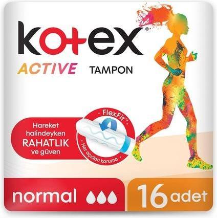 Produktbild Kotex Active Normal (16 x, Normal)