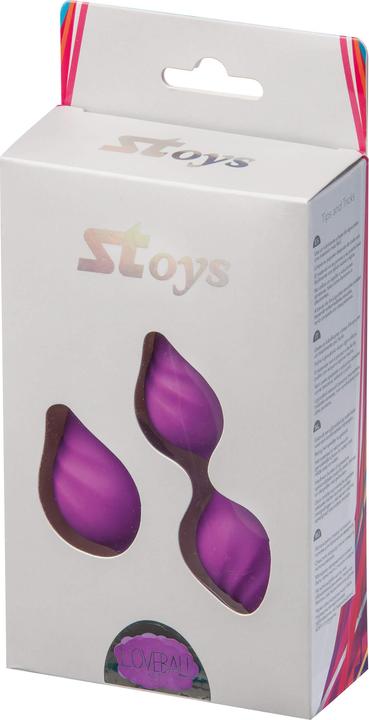 Actual product image Stoys Love Ball Set purple