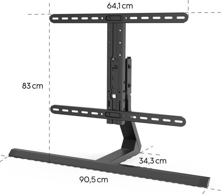 Image du produit Hama Pied TV (Universel, 65", 40 kg)