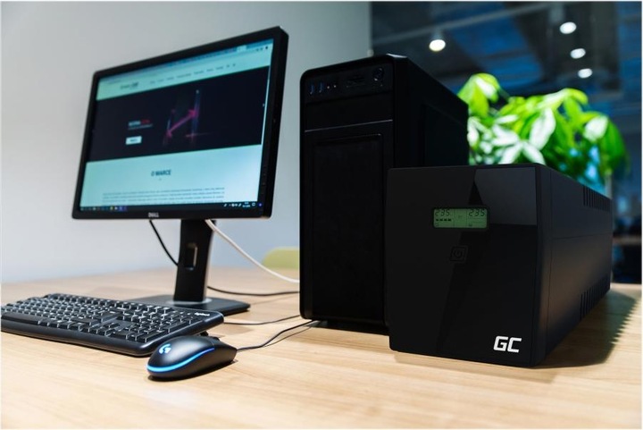 Produktbild GreenCell UPS05 (1200 VA, 2000 W, Line-Interaktiv USV)