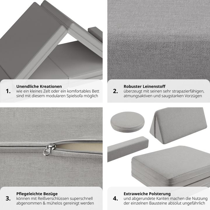 Actual product image tectake Play sofa Lilly (Children sofa)