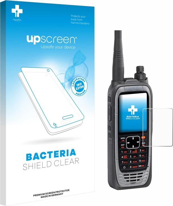 upscreen Schutzfolie Displayschutz Displayschutzfolie Folie Klar antibakteriell