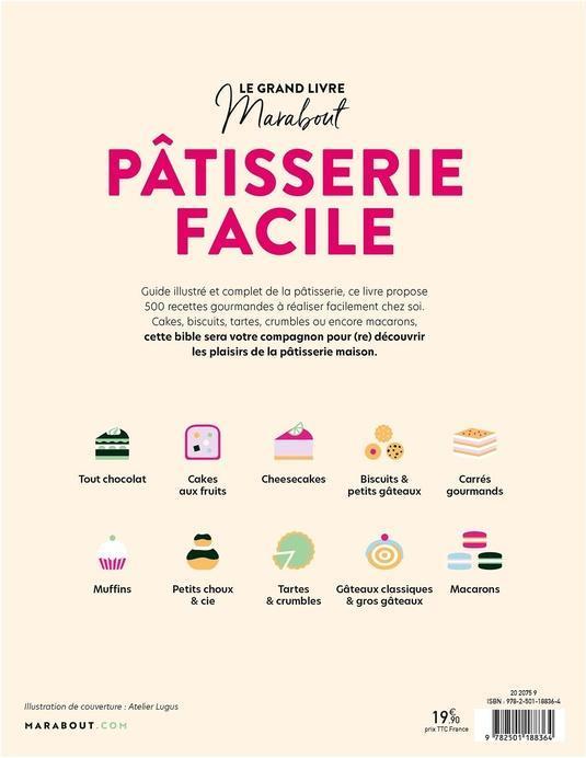 Actual product image Le grand livre : pâtisserie facile (French, Collectif, 2024)