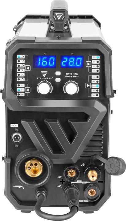 Produktbild Stahlwerk Kombi Schweissgerät CTM-416 PULS Pro Vollausstattung 6 in 1 160 A