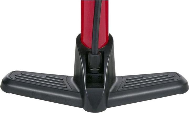 Actual product image Dunlop Bicycle floor pump black/red