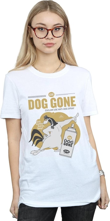 Immagine prodotto Looney Tunes Dog Gone Maglietta Ampia Foghorn Leghorn (Garlo il Gallo) Donna (3XL)