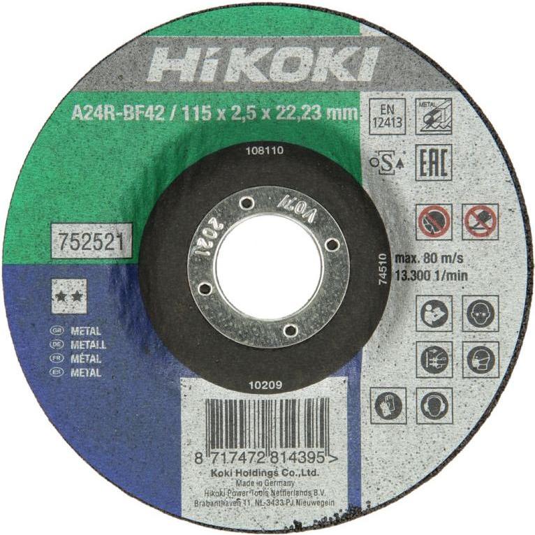 Hikoki, Lama, Zubehör 752525 Trennscheibe 230x3,0x22,23 mm DPC/Stahl