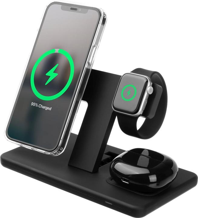 Fixed MagPowerstation, czarny (30 W)