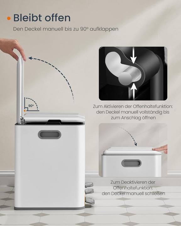 Produktbild Songmics Abfalleimer (45 l)