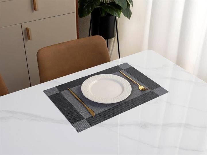 Actual product image GuGus Placemat black/white 45x30cm usable on both sides