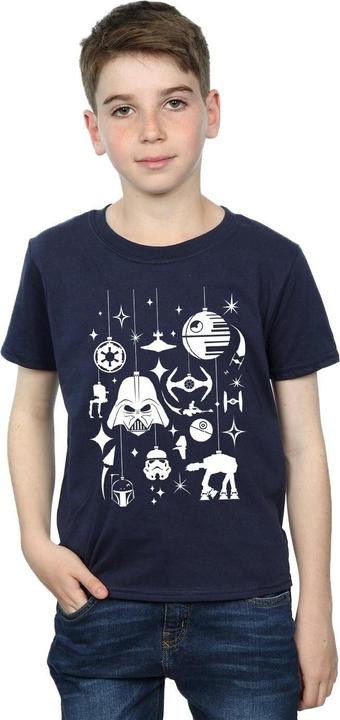 Image du produit Star Wars - T-shirt CHRISTMAS DECORATIONS - Garçon (116)