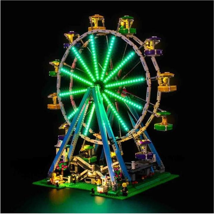 Produktbild Light my bricks LED Licht Set 2.0 für LEGO® 10247 Riesenrad