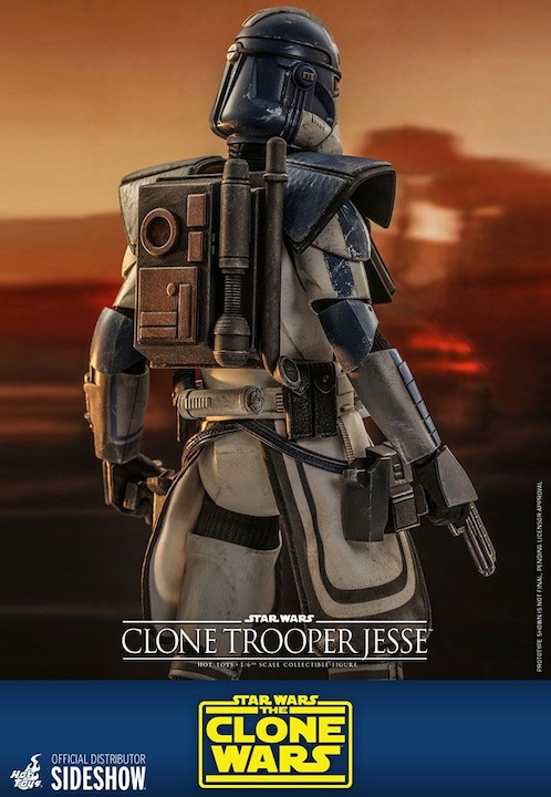 Image du produit Hot Toys Star Wars The Clone Wars figurine 1/6 Clone Trooper Jesse 30 cm