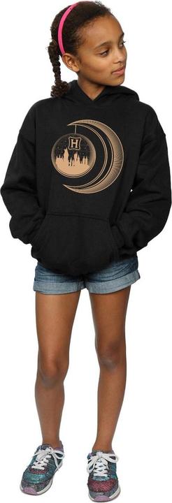 Immagine prodotto Hogwarts Moon Felpa con Cappuccio Ragazze (128)