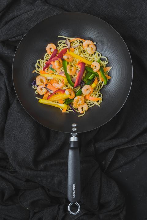 Actual product image World of Flavours Orient (30 cm, Wok, Carbon steel)