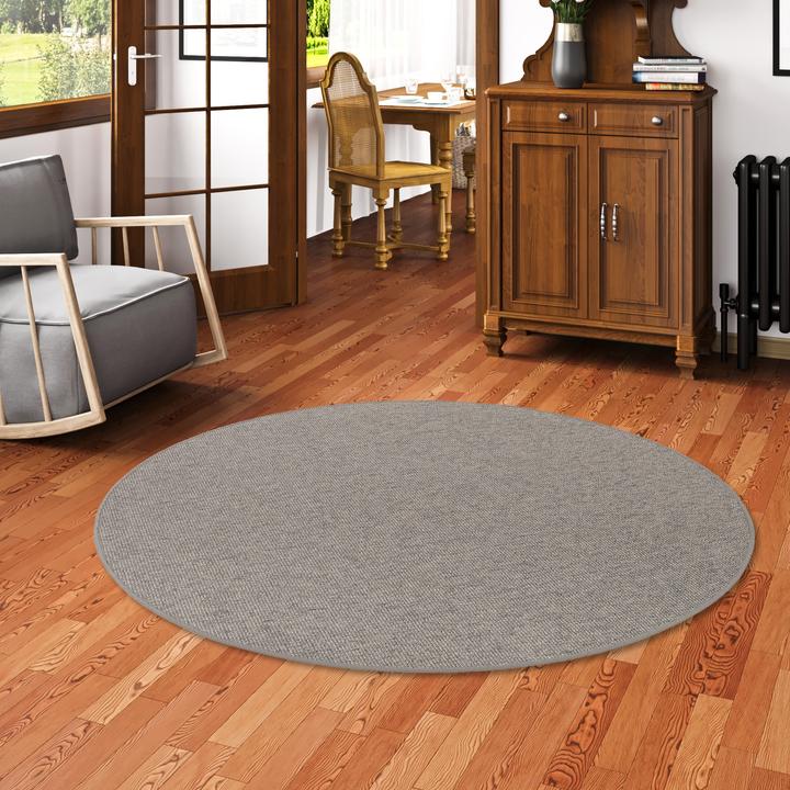 Actual product image Snapstyle Nature Sisal Look Carpet Taff Round (100 x 100 cm)