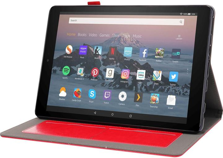 Actual product image Lobwerk 2in1 set for Amazon Fire HD 10 / HD 10 Plus 11th generation 2021 10.1 inch tablet with protective (Amazon Fire HD 10)