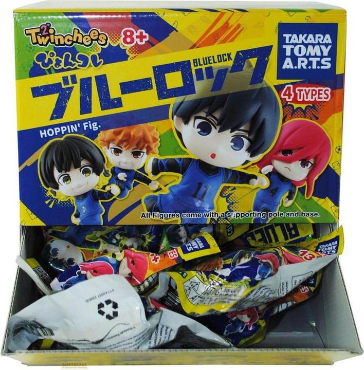 Actual product image Takara Tomy Blue Lock Twinchees minifigures Hoppin' 5 cm Display (24)