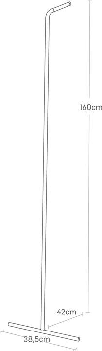 Immagine prodotto Yamazaki Appendiabiti stretto e appoggiato TOWER