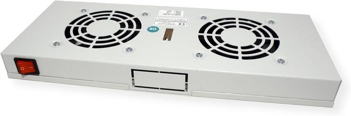 Immagine prodotto Roline 19-inch fan unit 2 fans ON/OFF grey