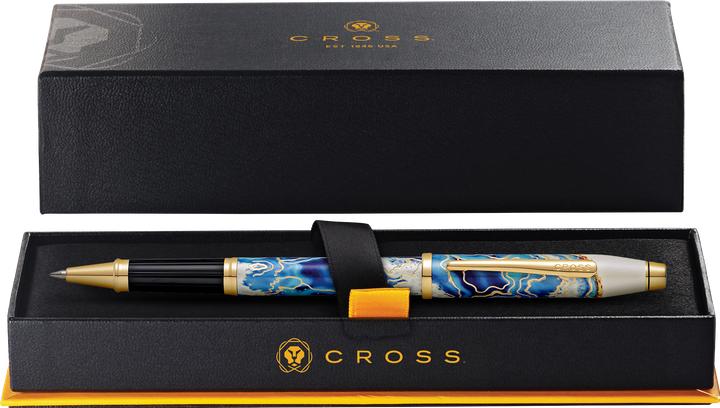 Productafbeelding Cross Rollerball Wanderlust Malta geschenkverpakking (Wit, Blauw, 1 x)