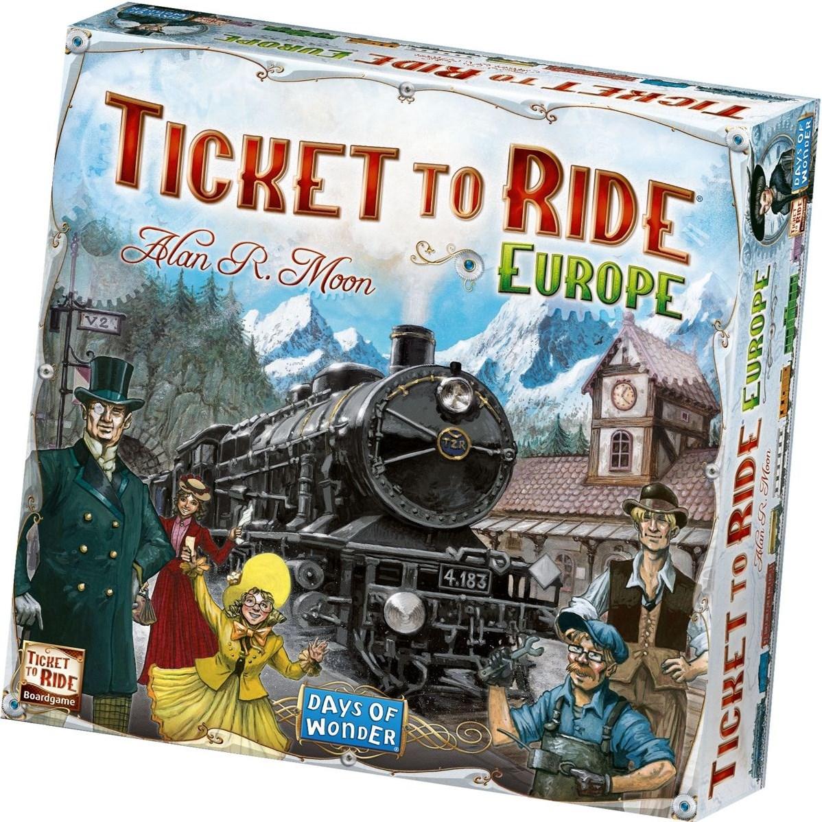 Asmodée Ticket to Ride: Europa (Inglese)