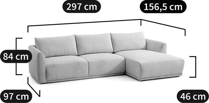 Actual product image La Redoute Interieurs Lupita (Corner sofa)